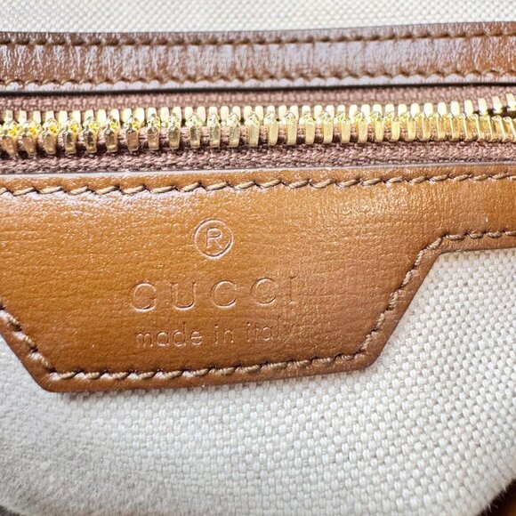 Gucci Interlocking G Supreme Canvas Backpack Brown 674147 - Picture 11 of 12